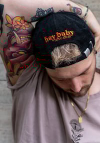 Image 4 of Cord Cap Black