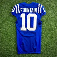 Image 2 of 2018 Nike NFL Game-Used Rookie Jersey Indianapolis Colts Daurice Fountain COA
