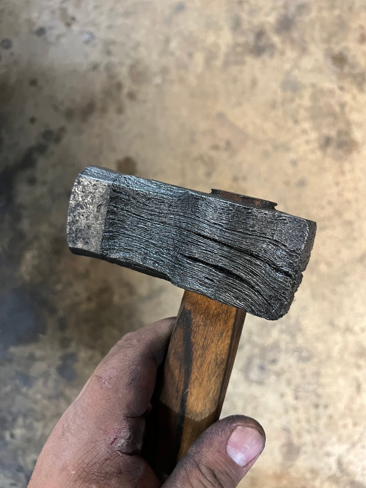 Wrought/4140 Doghead Hammer | Coal Township Forge