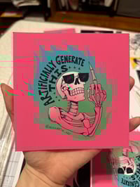 Image 2 of Anti-AI Skeleton Prints