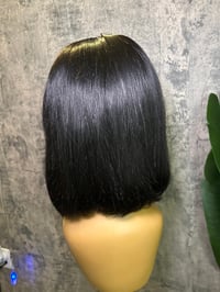 Image 2 of 12” Bob 4x4 Closure Wig