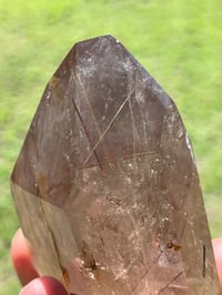 Image 5 of Smoky Quartz With Red, Gold, Silver & Copper Rutile Generator #2532