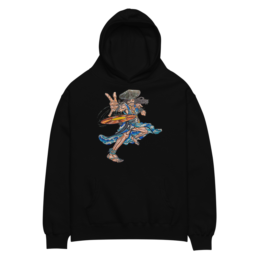 "R0N1N" SLO Oversized Hoodie [ART ILLUSTRATED BY GREGORY HAWKINS]