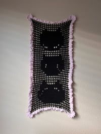 Image 1 of Crying Cats Tapestry 