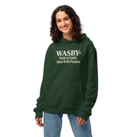 Image 3 of WASBY® Faith & Purpose Premium Christian Hoodie | Faithwear – Walk In Faith, Shine With Purpose