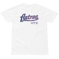 Image 3 of Astros Space City Vintage Logo Tee