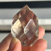 Image 4 of Smoky Quartz Faceted Flame (12A)