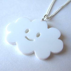 Image of Happy cloud necklace