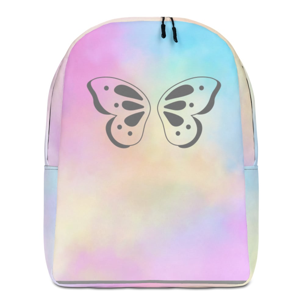 Image of Wings on Colourful Clouds Backpack