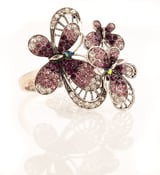 Image of Flutter by, oh Butterfly - Swavorski crystal hinge bracelet