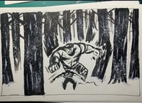 Image 1 of Tiny Wolverine and The Hulk sketch 