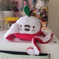 Image 3 of Peelable Red Apple Korpokkur Plush