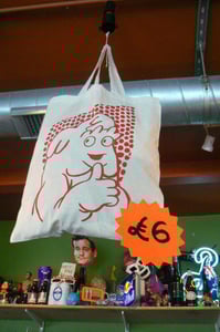 Image of Flesh & Bone tote bag