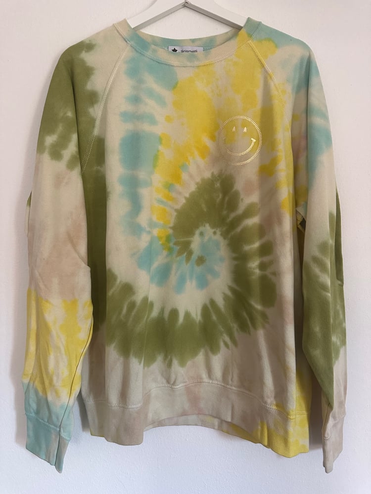 Image of FELPA GIROCOLLO TIE DYE