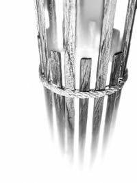 Image 13 of Reclaimed Rimu Lamp Wide Slatted