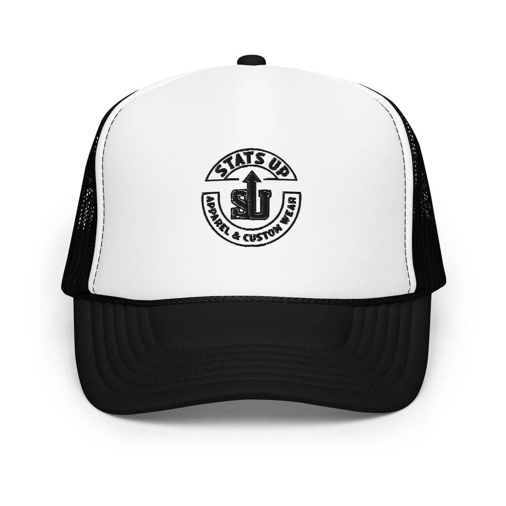Image of Trucker Hat (Black/White Variant)