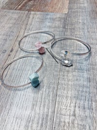 Image 2 of Silver Wrap Crystal Bracelet 