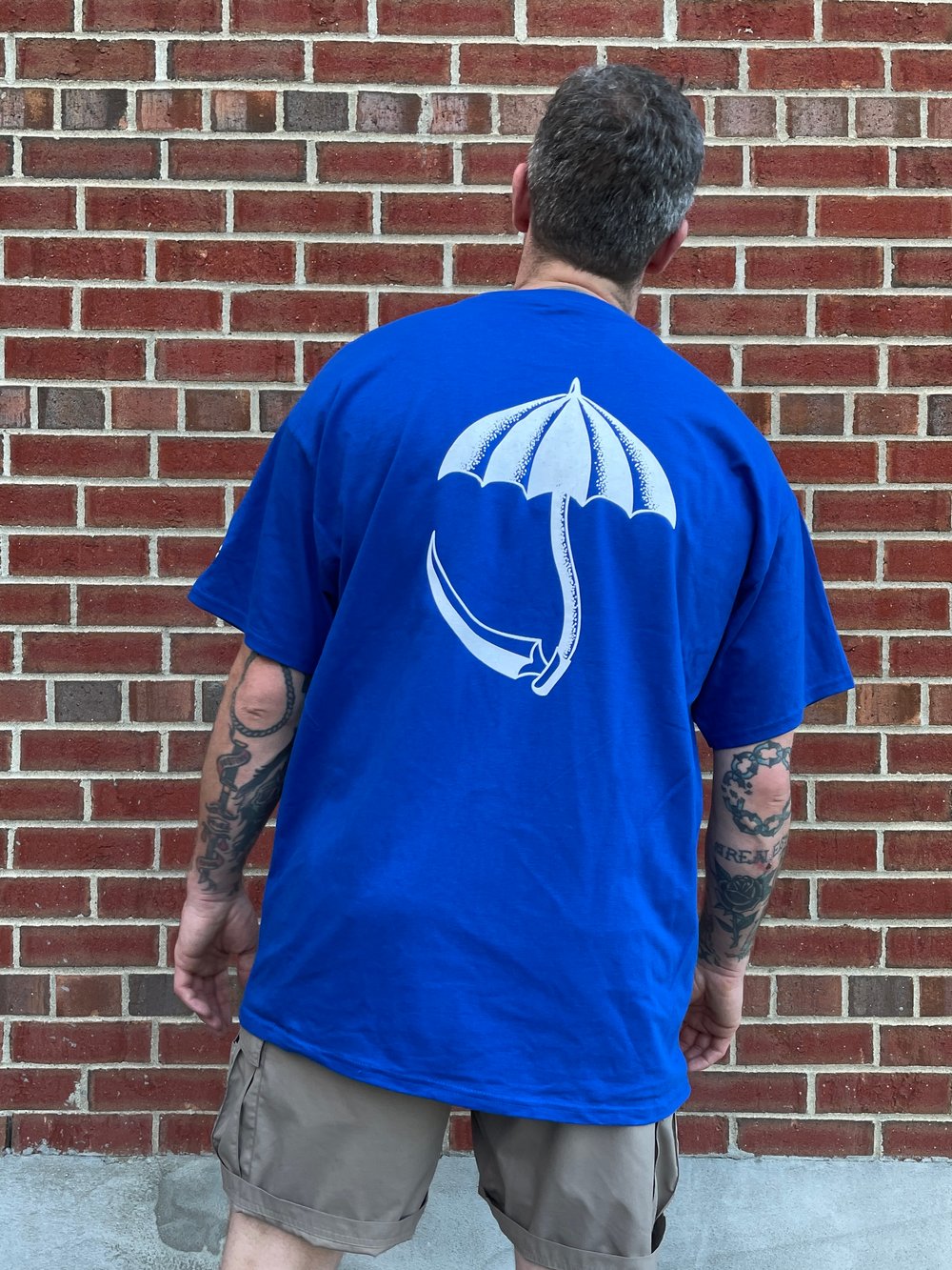 Rain of Salvation Blue Shirt
