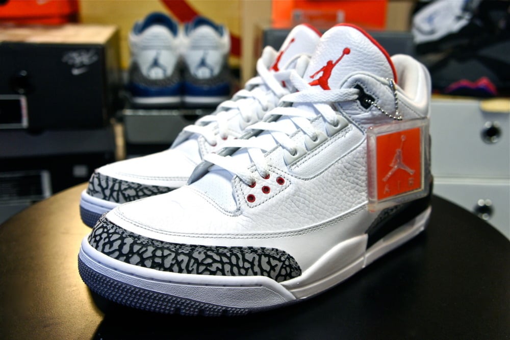 2011 NEW Nike Air Jordan CEMENT 3 III 8-13