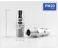Image 2 of 5pcs PM20 C-Type Quick Connector Quick Disconnect Air Hose Fitting