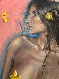 Image 2 of “ALTERNATE SELF” ORIGINAL PAINTING BY NIKITA ROSALIND 22”x36”