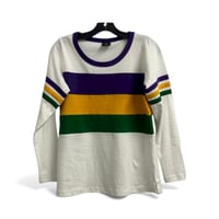 Image 3 of White 3 stripe shirt 