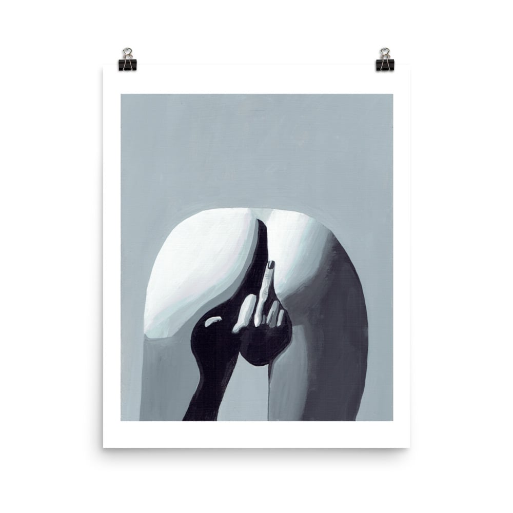 Image of THE MIDDLE FINGER POSTER