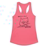 Image 6 of NOT GOOOOOOOD Women’s fitted racerback tank top 