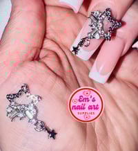 Image 2 of Diamond star dangles 