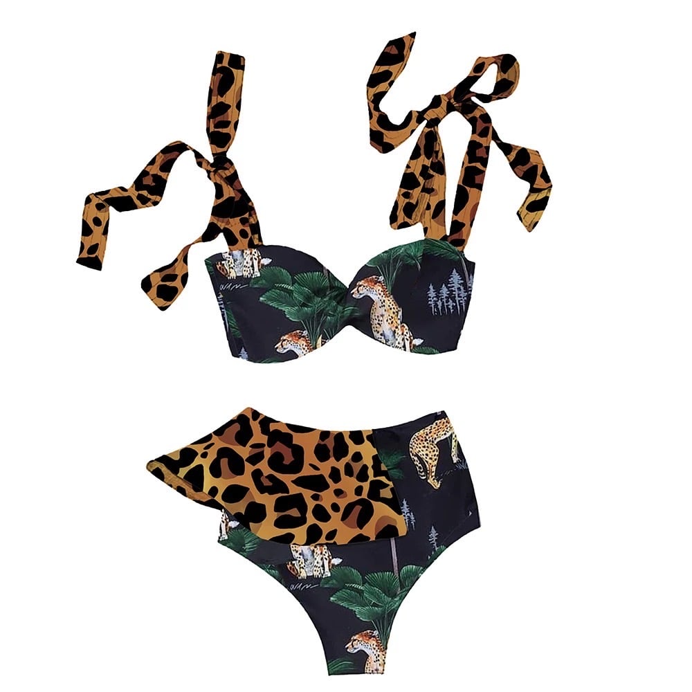Image of 'Leopard love' bikini