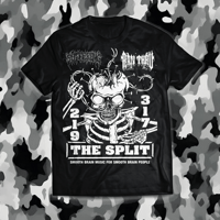 RAN THRU/SUFFERING SPLIT SHIRT