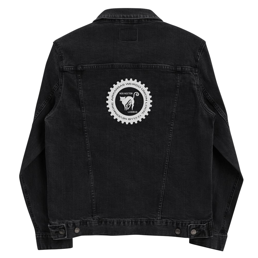 Unisex Club NeverMore Denim Jacket