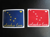 Image of Alaska Love Sticker