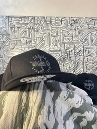 Image 2 of TSC - Black snap back cap
