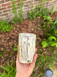 Image 3 of White cowboy shade mug