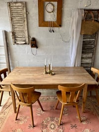 Image 3 of La table de ferme & ses rallonges 