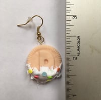 Image 4 of Dipped Cookie Inspired Polymer Clay Earrings