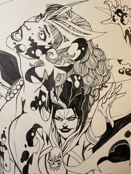 Image of SORCERER SUPREME #2 page20 original art