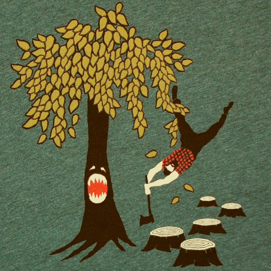 GNOME ENTERPRISES | Handprinted T-shirts for Men + Women + Kids +