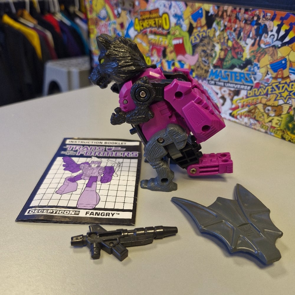 Image of Vintage Transformers G1 Fangry Decepticon Headmaster 1980s