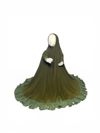 Image 5 of Two Tone Ruffled Overhead