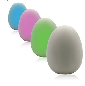 Sensory mood light changing egg lights