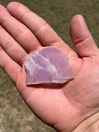 Image 6 of Pink Kunzite Slab #2640