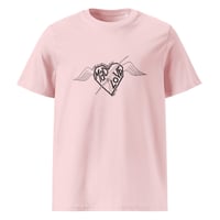 Image 1 of Mad Love Heart | organic unisex t-shirt (light colors)