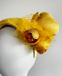 Image 4 of Yellow straw bandeau