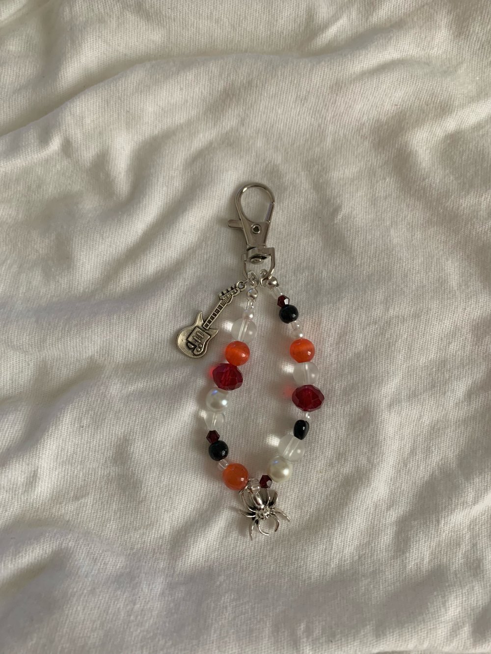 "miles inspired" spider keychain