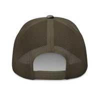 Image 9 of LUCKY 8 BALL TRUCKER HAT - THE CAMO EDIT