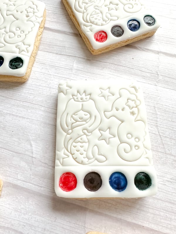 Image of Paint Your Own Mermaid Biscuit