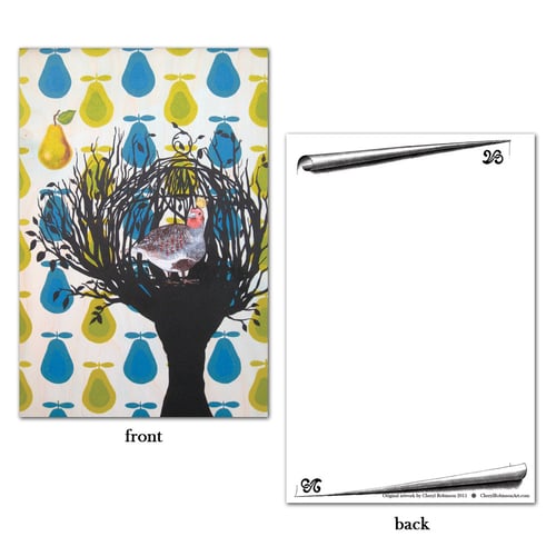 Image of Partridge in a Pear Tree - card