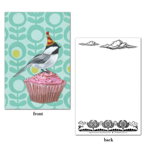 Image of Birthday Birdie - card (big)